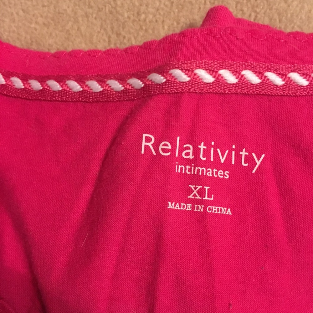 Relativity Intimates Pajama Top - Picture 3 of 6